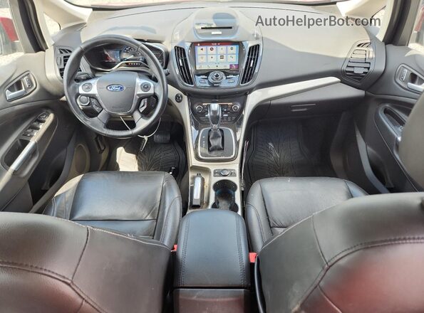 1FADP5BU7GL102954 2016 FORD C-MAX Бордовый Вид панели приборов