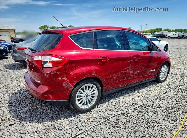 1FADP5BU7GL108673 2016 FORD C-MAX Красный Задняя правая четверть