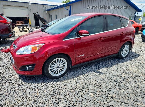 1FADP5BU7GL108673 2016 FORD C-MAX Красный Передняя левая четверть