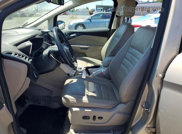 1FADP5CU1GL101975 2016 FORD C-MAX Tan Vista interior delantera