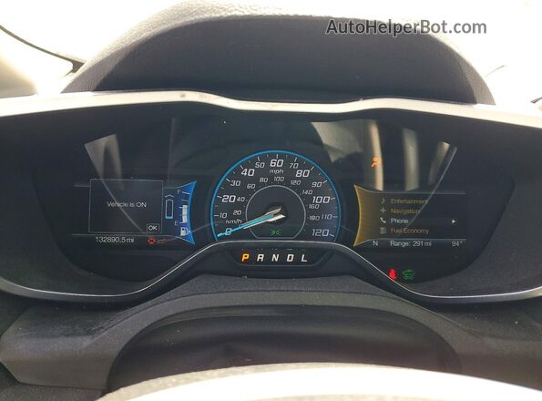 1FADP5CU1GL101975 2016 FORD C-MAX Tan Vista del cuadro de instrumentos