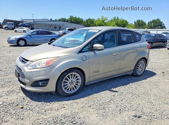 1FADP5CU1GL101975 2016 FORD C-MAX Tan Vista tres cuartos delantera izquierda