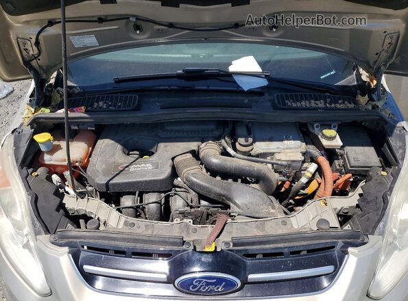 1FADP5CU1GL101975 2016 FORD C-MAX Tan Vista interior trasera