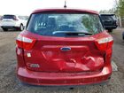 2016 Ford C-max Premium Sel Red vin: 1FADP5CU1GL113155