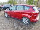 2016 Ford C-max Premium Sel Red vin: 1FADP5CU1GL113155