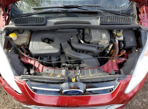 1FADP5CU1GL113155 2016 FORD C-MAX Red Vista interior trasera