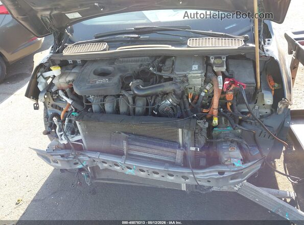 1FADP5CU2GL120566 2016 FORD C-MAX ENERGI Серый Вид сзади