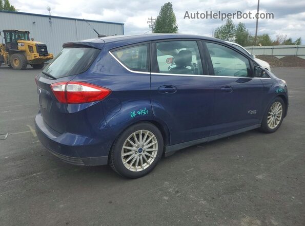 1FADP5CU6GL102894 2016 FORD C-MAX Синий Задняя правая четверть