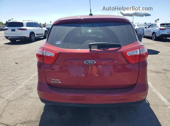1FADP5CU7GL109837 2016 FORD C-MAX Red Вид ззаду