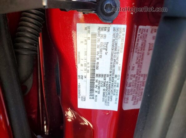 1FADP5CU7GL109837 2016 FORD C-MAX Red Вид підкапотного простору