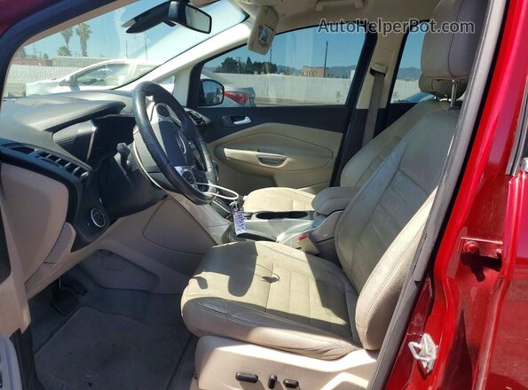1FADP5CU7GL109837 2016 FORD C-MAX Red Вид салону спереду