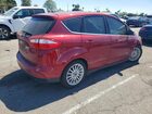 2016 Ford C-max Premium Sel Red vin: 1FADP5CU7GL109837