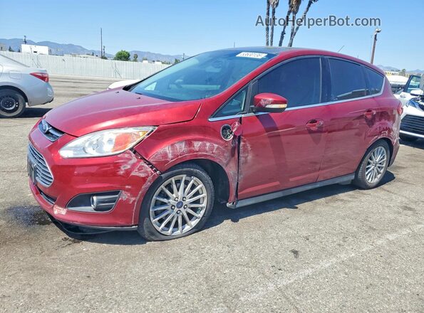 1FADP5CU7GL109837 2016 FORD C-MAX Red Передня ліва чверть