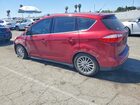 2016 Ford C-max Premium Sel Red vin: 1FADP5CU7GL109837