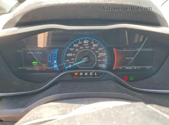 1FADP5CU8GL112603 2016 FORD C-MAX Black Vista del cuadro de instrumentos