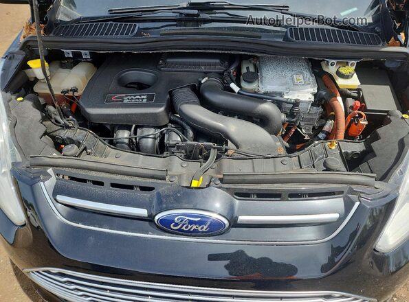 1FADP5CUXGL100517 2016 FORD C-MAX Black Vista interior trasera