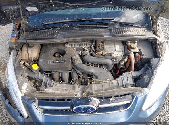 1FADP5DU7JL105583 2018 FORD C-MAX HYBRID Blue უკანა ხედი