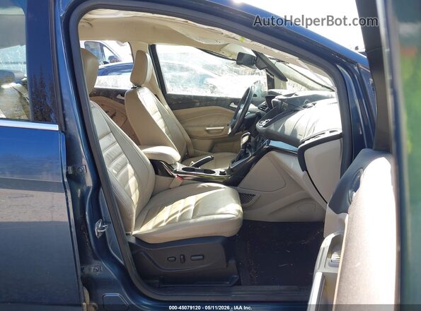 1FADP5DU7JL105583 2018 FORD C-MAX HYBRID Blue ხელსაწყოთა პანელის ხედი