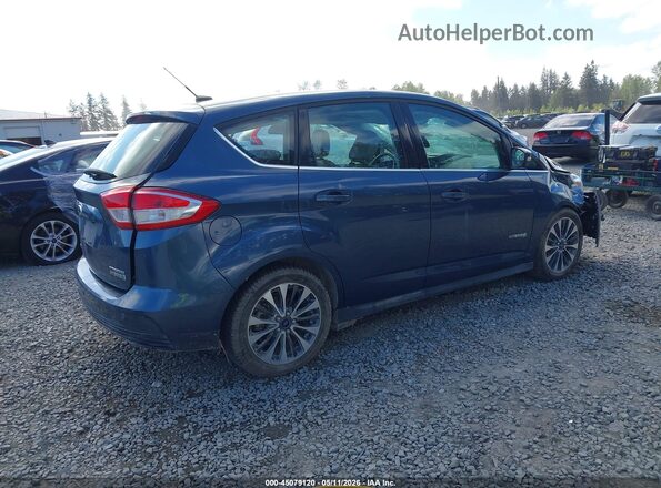 1FADP5DU7JL105583 2018 FORD C-MAX HYBRID Blue უკანა მარჯვენა