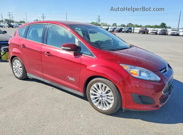 1FADP5EU4HL102830 2017 FORD C-MAX Burgundy Передня права чверть