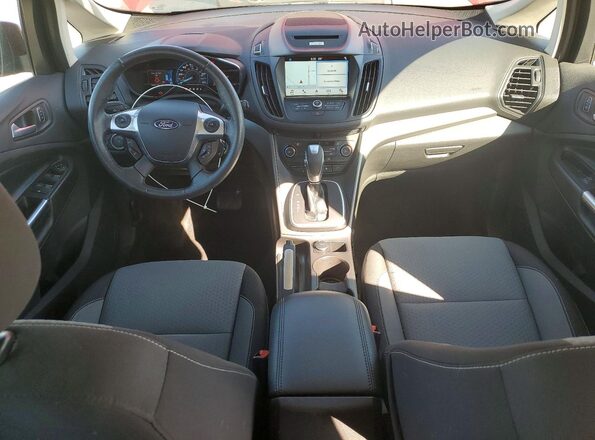 1FADP5EU4HL102830 2017 FORD C-MAX Burgundy Вид панелі приладів