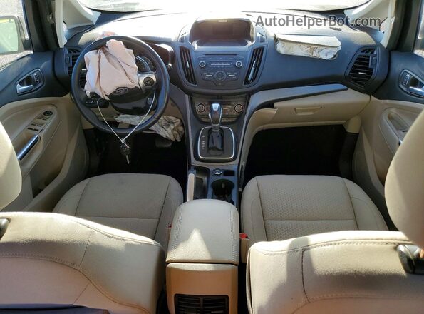 1FADP5EU5HL119250 2017 FORD C-MAX Синий Вид панели приборов