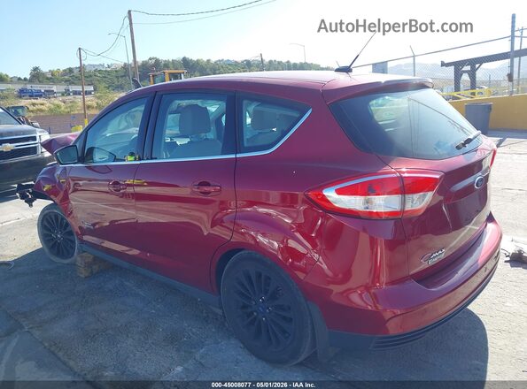 1FADP5FU3HL103787 2017 FORD C-MAX ENERGI Красный Задняя левая четверть