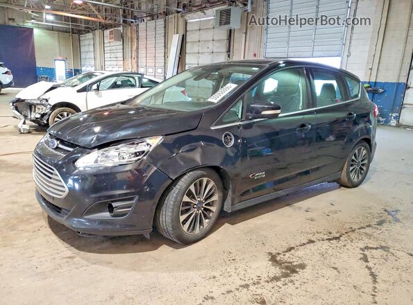 1FADP5FU6HL101449 2017 FORD C-MAX Черный Передняя левая четверть