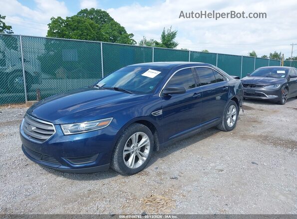 1FAHP2D80GG134654 2016 FORD TAURUS Синий Передняя левая четверть