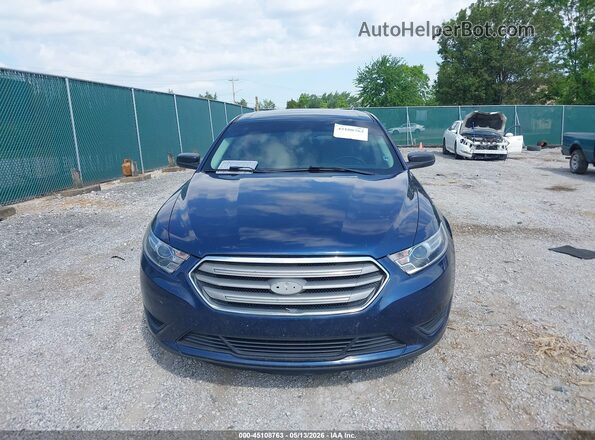 1FAHP2D80GG134654 2016 FORD TAURUS Синий Вид щитка приборов