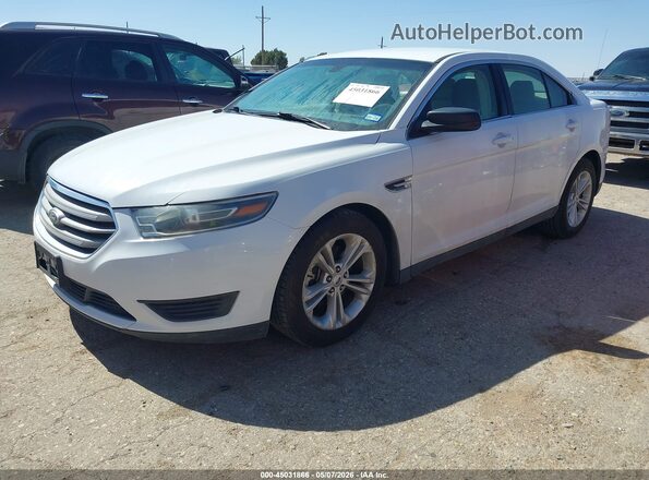 1FAHP2D81HG111451 2017 FORD TAURUS Белый Передняя левая четверть