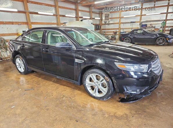 1FAHP2D81HG125916 2017 FORD TAURUS Black Przód prawy