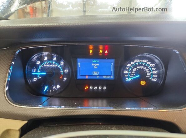 1FAHP2D81HG125916 2017 FORD TAURUS Black Widok zestawu wskaźników