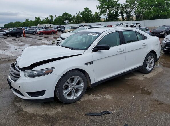 1FAHP2D83GG144904 2016 FORD TAURUS White Front left