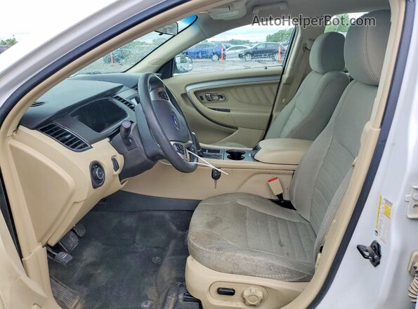 1FAHP2D83GG144904 2016 FORD TAURUS White Front interior view