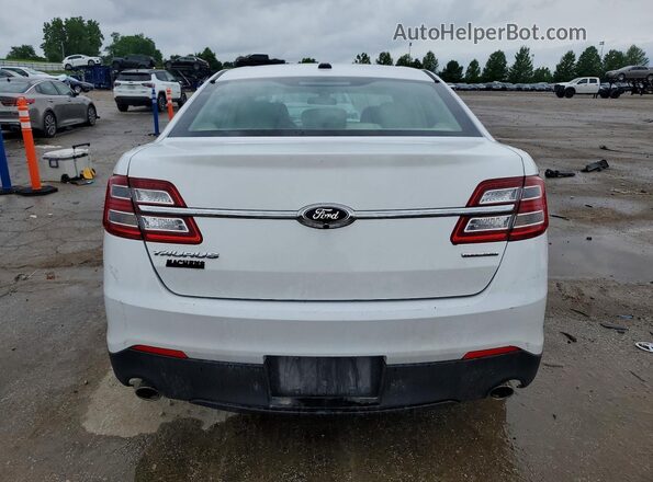 1FAHP2D83GG144904 2016 FORD TAURUS White Rear view