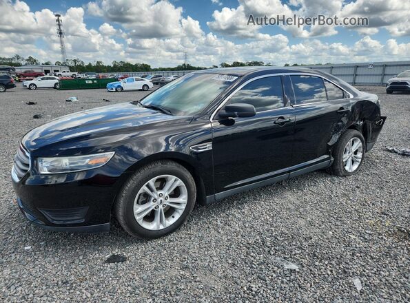 1FAHP2D85HG110240 2017 FORD TAURUS Черный Передняя левая четверть