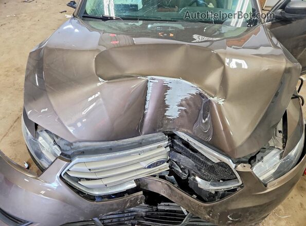 1FAHP2D87GG145358 2016 FORD TAURUS Коричневый Вид задней части салона