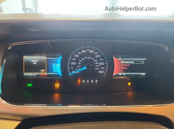 1FAHP2E82JG112015 2018 FORD TAURUS Желто-коричневый Вид щитка приборов