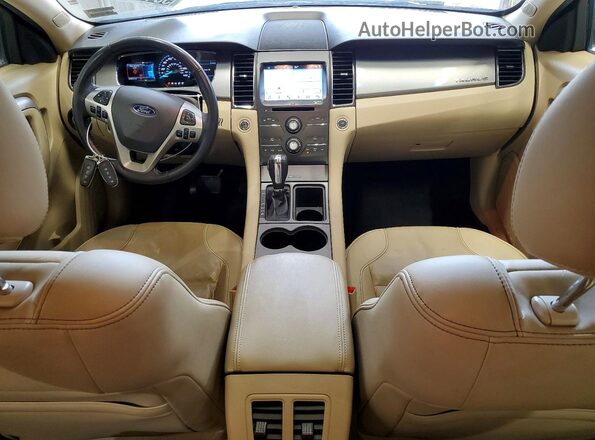 1FAHP2E85KG100202 2019 FORD TAURUS Gray Widok deski rozdzielczej