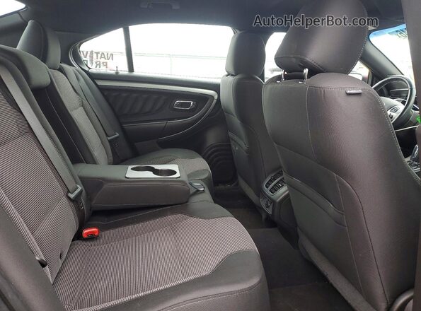 1FAHP2E85KG100541 2019 FORD TAURUS Красный Вид задних сидений