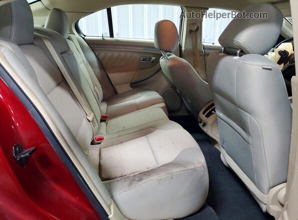 1FAHP2E89HG122146 2017 FORD TAURUS Красный Вид задних сидений