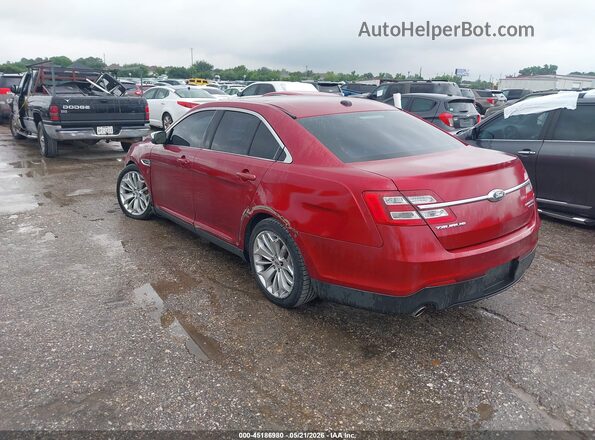 1FAHP2F83JG110434 2018 FORD TAURUS Красный Задняя левая четверть