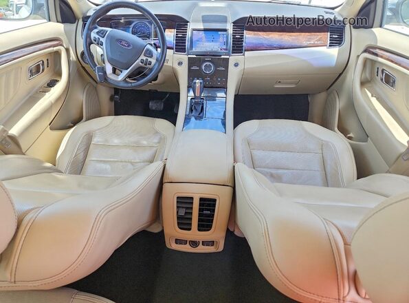1FAHP2F83KG109463 2019 FORD TAURUS Белый Вид панели приборов