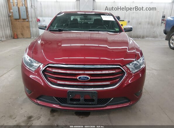 1FAHP2F86GG104555 2016 FORD TAURUS Красный Вид задней части салона