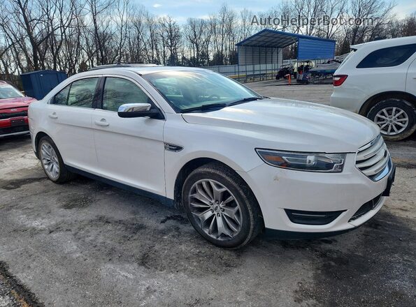 1FAHP2F86GG120240 2016 FORD TAURUS Белый Передняя правая четверть