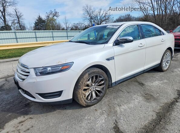 1FAHP2F86GG120240 2016 FORD TAURUS Белый Передняя левая четверть