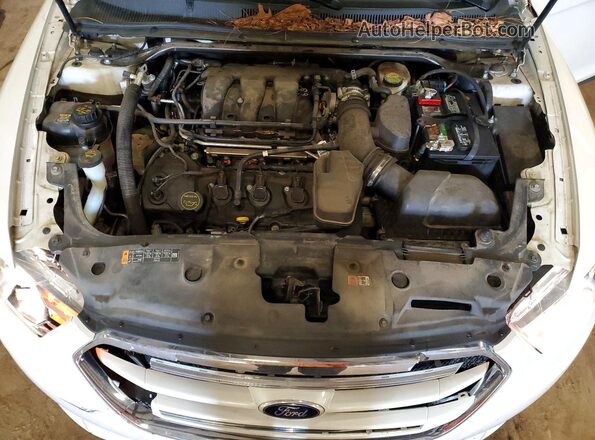 1FAHP2J83GG123765 2016 FORD TAURUS White უკანა სალონის ხედი