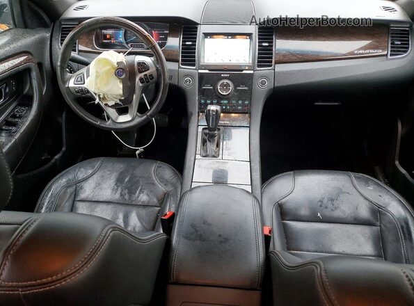 1FAHP2J83HG115876 2017 FORD TAURUS Серебряный Вид панели приборов
