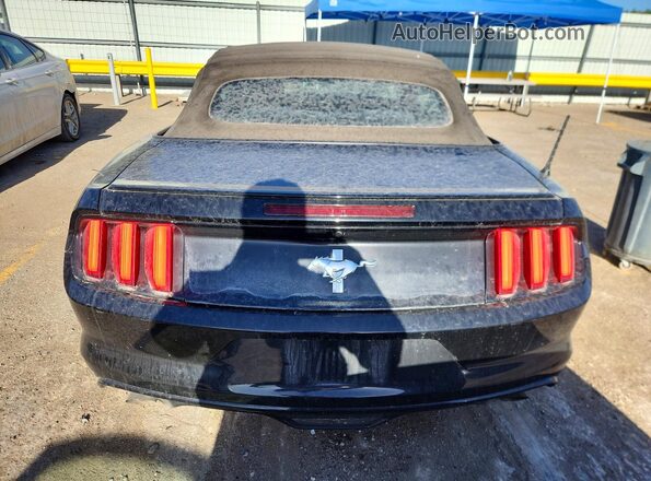 1FATP8EM2G5281949 2016 FORD MUSTANG Black Widok z tyłu